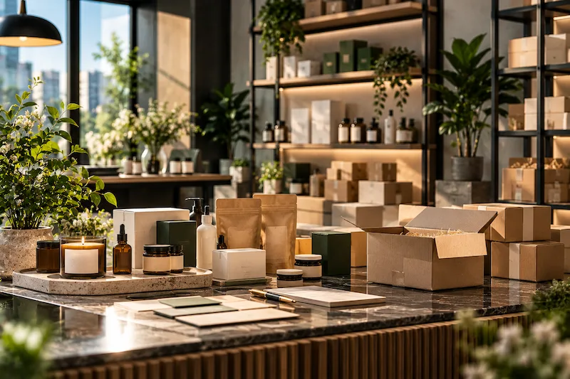 Growing small business with products, packaging and expanding operations